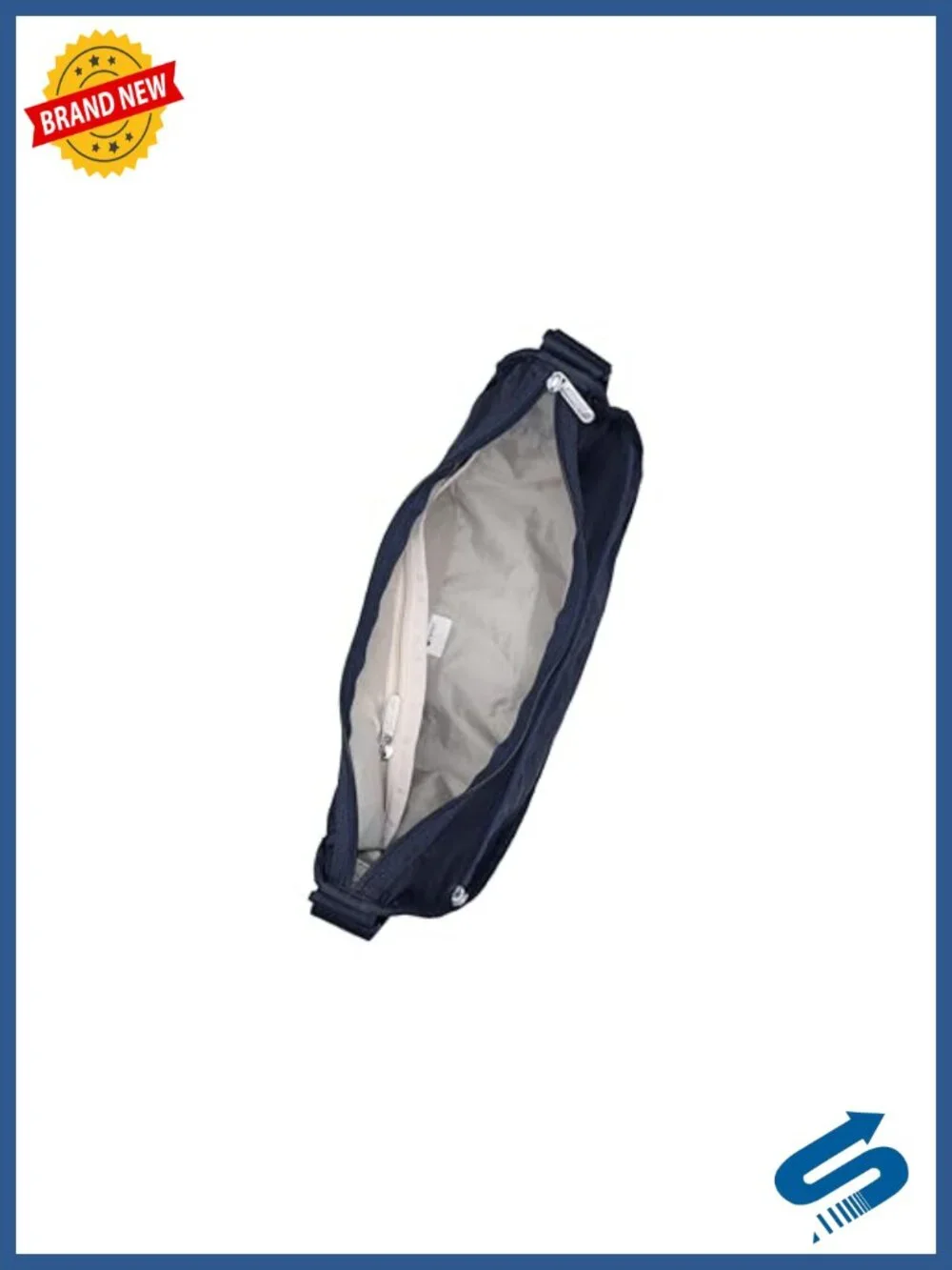 LeSportsac Nylon Hobo Bag Adjustable Strap Zip Pockets